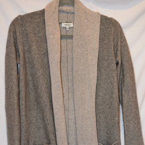 Aritzia Babaton Cashmere Sweater Grey Cardigan